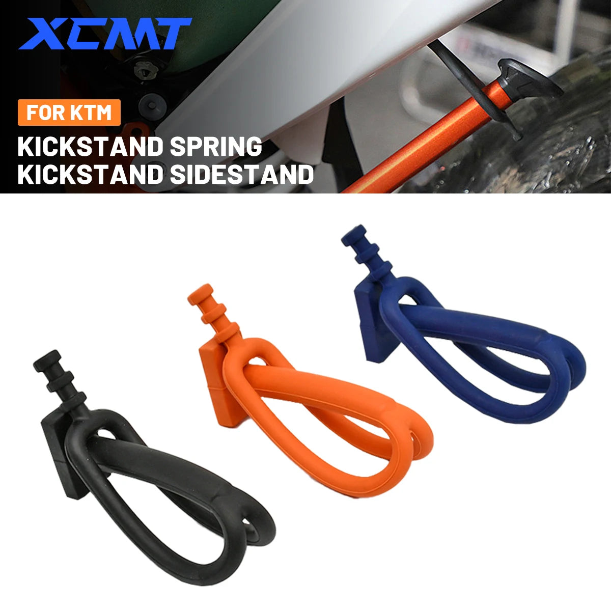 KTM Motocross Rubber Kickstand Side Stand Strap - EXC XCF XC XCFW EXCF XCW TPI Six Days - 125 250 300 350 450 500 (1998-2024)