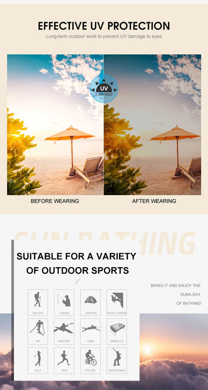 Polarized Steampunk Round Sunglasses - ND9 Adjustable Dimming, Small Frame Light-Reducing Eyewear for Men, Fishing & Driving UV400