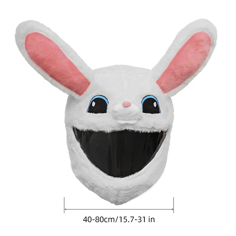 Cartoon Plush Animal Motorcycle Helmet Cover - Fabric Protection Accessory