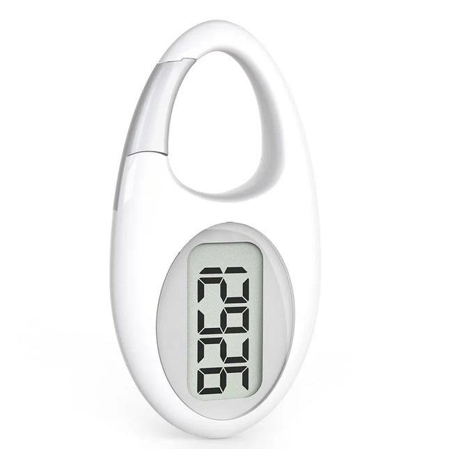 3D Pedometer for Walking Simple Step Tracker Counter with Large Digital Display for Men Women Kids Adults Seniors