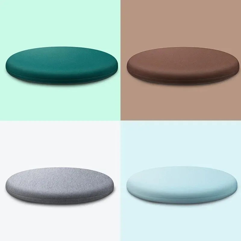 Japanese-style Circular Memory Foam Cushion, Tatami Knitted Cotton Chair Cushion, Office Chair Round Pillow