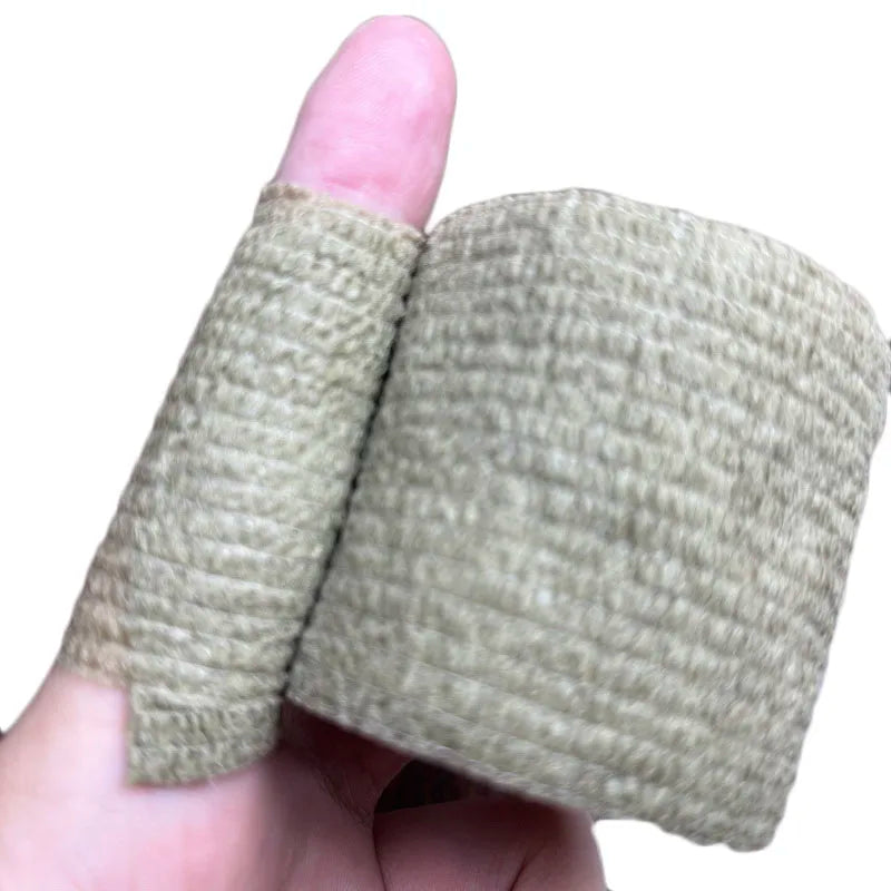 Self-Adhesive Elastic Bandage Tape - Breathable Medical Sport Wrap for Finger, Wrist & Ankle - Camouflage Fixer Tape for Pets & Animals