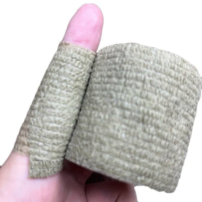 Self-Adhesive Elastic Bandage Tape - Breathable Medical Sport Wrap for Finger, Wrist & Ankle - Camouflage Fixer Tape for Pets & Animals