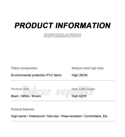 Waterproof Reflective Motorcycle Rain Boot Covers - Non-Slip Reusable Cycling Footwear Protection