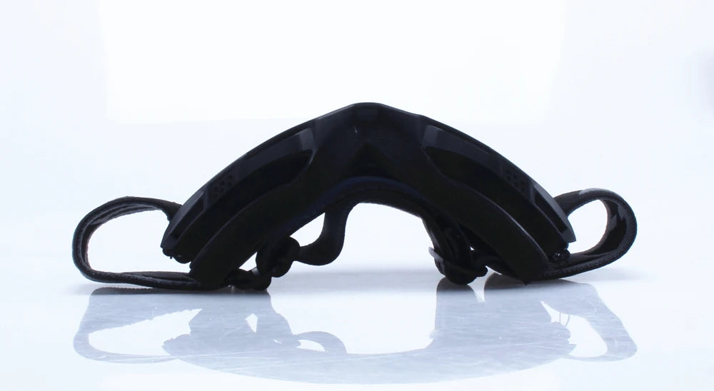 Vintage Motorcycle Goggles – MX Motocross Safety Glasses with Night Vision for Helmet & Driving