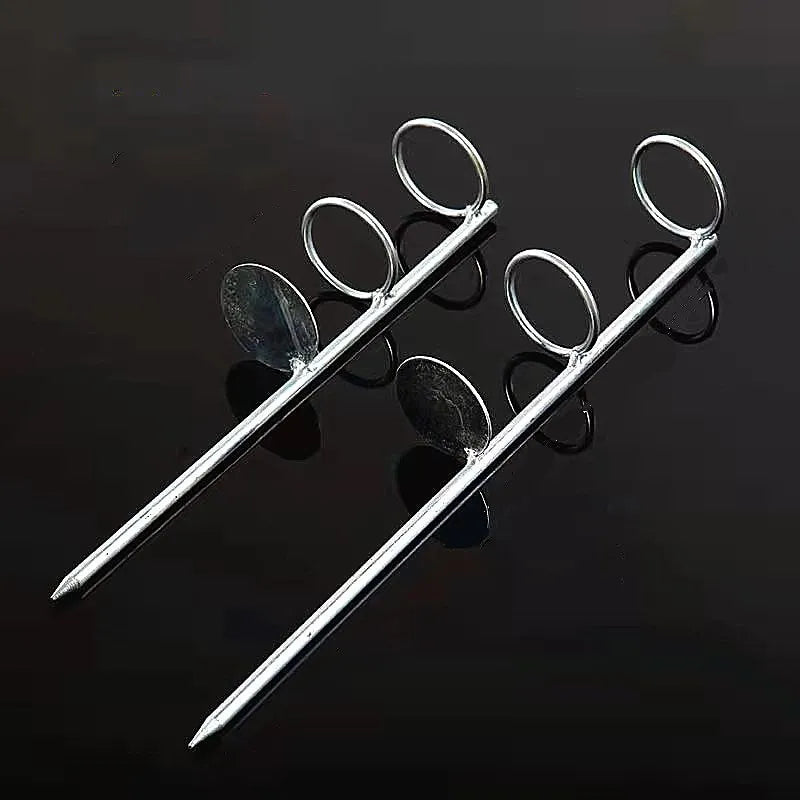 Professional Fishing Rod Holder - 30/40cm Double Ring Single Fork Bank Bracket for Outdoor Fishing
