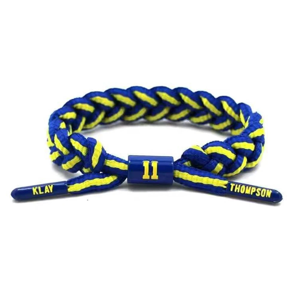 Basketball Star Braided Bracelet Sport Wristband Basketball Rope Pull Type Bracelet Gift for Men Boy Friend Fans