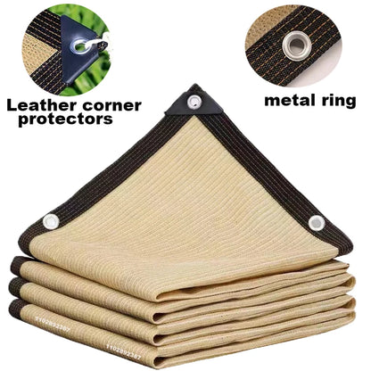 4x5m HDPE UV Protection Shade Net - Outdoor Garden Terrace Awning & Camping Mesh Cover Sunscreen Fabric