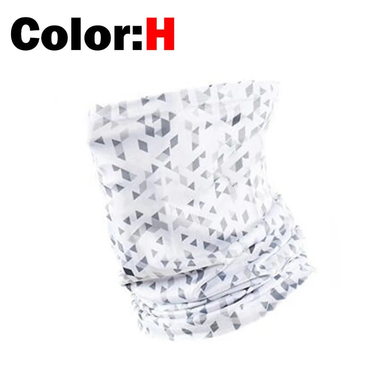 Multi-Sport Windproof Face Mask & Neck Gaiter - Lycra Camouflage Scarf for Fishing, Cycling & Outdoor Activities