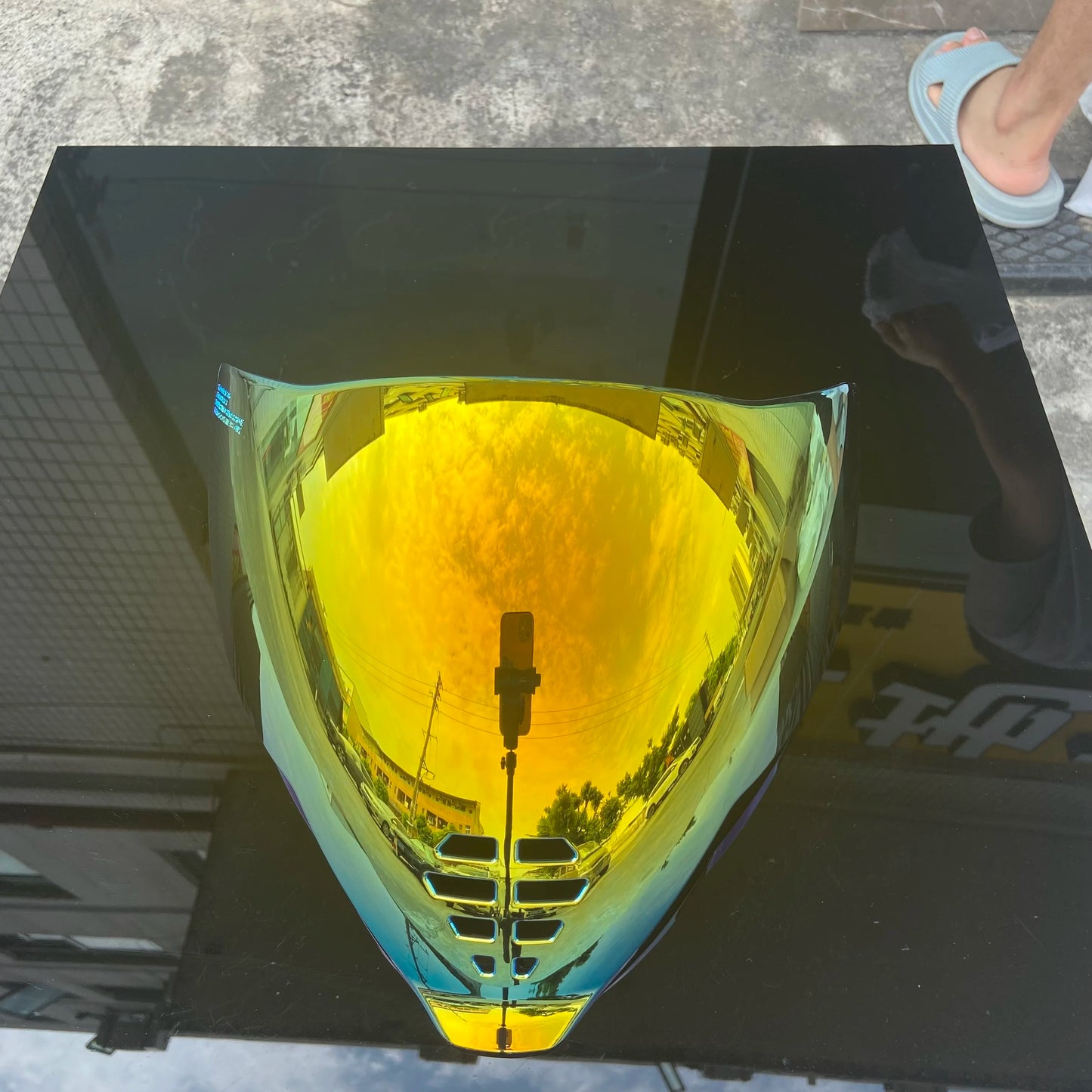 ICON Airflite IC06 Motorcycle Helmet Visor - UV Protected Face Shield Lens