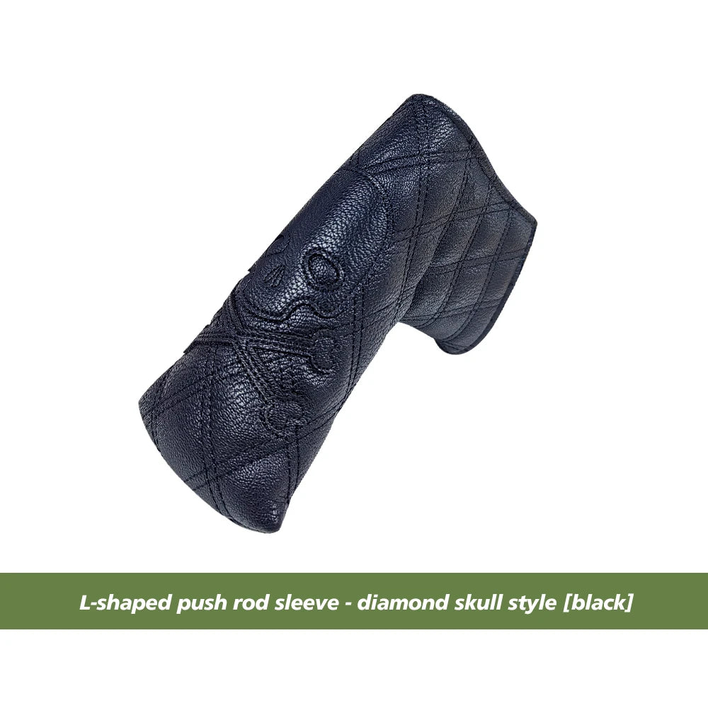 Golf Blade Putter Cover - Multiple Style Headcover with Magnetic & Hook-and-Loop Closure, Club Protective Headgear