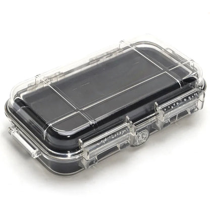 Waterproof Shockproof Camping Storage Box - ABS Plastic Safety Equipment Toolbox with Sealed Protection