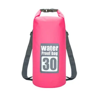 Waterproof Dry Bag Set - 5L/10L/15L/20L/30L PVC Storage Sacks for Kayaking, Canoeing, Rafting & Swimming Adventures