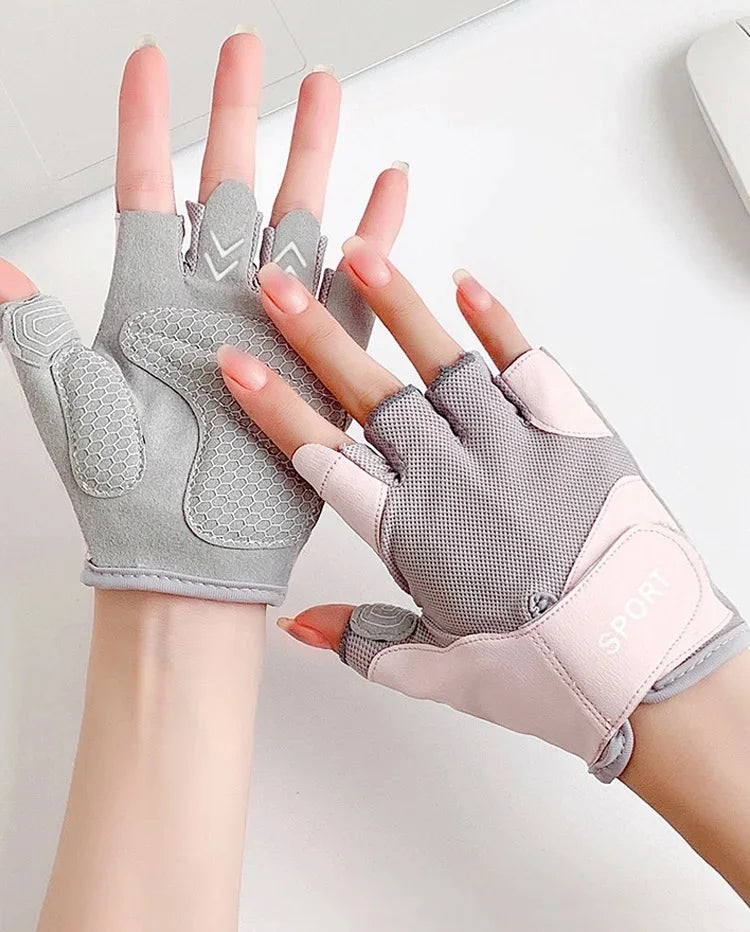 Lightweight Workout Gloves with Excellent Grip - Unisex - Weightlifting, Cycling, Exercise, Training, Fitness & Rowing
