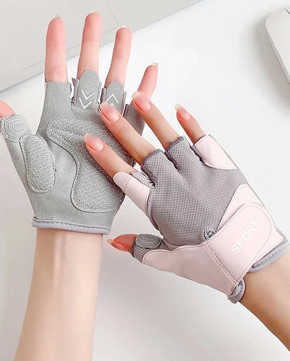 Lightweight Workout Gloves with Excellent Grip - Unisex - Weightlifting, Cycling, Exercise, Training, Fitness & Rowing
