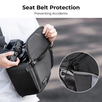 Camera Sling Backpack 10L - Waterproof DSLR/SLR Photography Bag