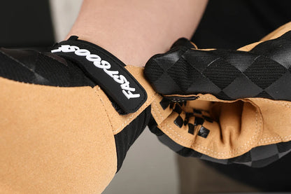 FASTGOOSE Retro Rider Motocross Racing Gloves - Off-Road Motorcycle MTB BMX ATV Cycling Gloves