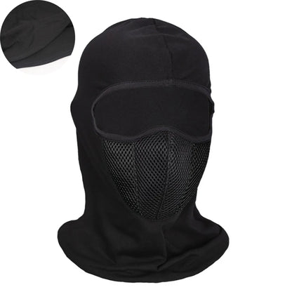 Breathable Motorcycle Balaclava - Full Face Mask with Neck Hood for Motocross & Motorbike Riding