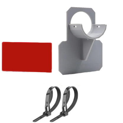 Swimming Pool Hose Support Bracket Set (1-2 Pieces) - Universal Pipe Holder for Intex Above Ground Pools with Tie Clamp Mount - Compatible with 30-38mm Hose Outlets