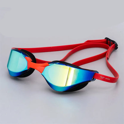 Professional HD Anti-Fog Swimming Goggles - Leak-Proof Adjustable Silicone Eyewear for Men & Women