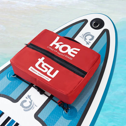 Adjustable Paddleboard Deck Cooler Storage Bag - Sealed Zipper Food Bag for Stand-Up Paddle Boards