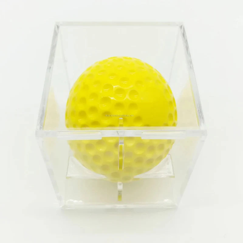 Acrylic Baseball Display & Storage Box – 80×80×80mm