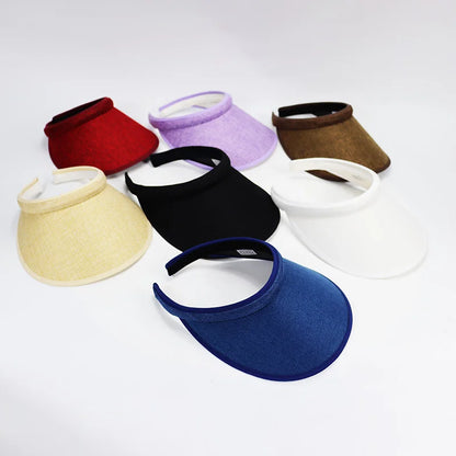 Women's Clip-On Sun Hat - Portable Outdoor Sports Cap