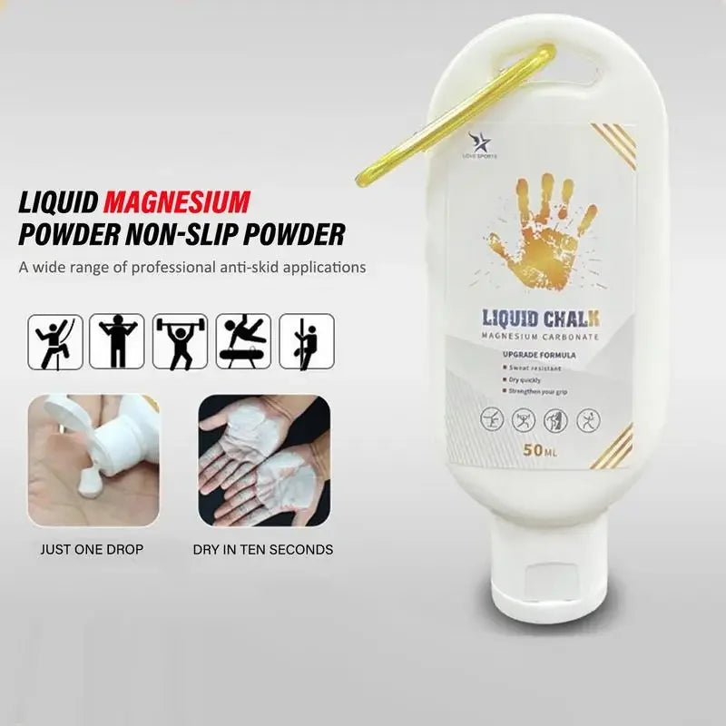 Liquid Chalk Sports Magnesium Powder - Ultimate Grip and Performance