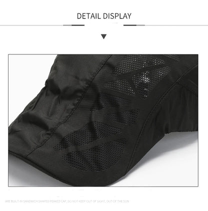Quick-Dry Baseball Cap - Breathable Sun Protection Hat for Men & Women - Outdoor Performance