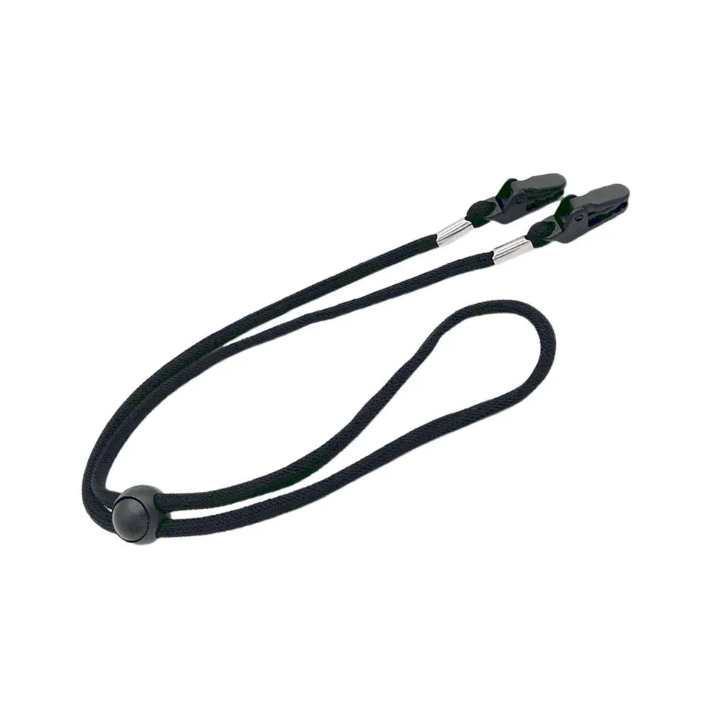 Adjustable Hat Retention Strap - Windproof Elastic Chin Cord for Sports & Outdoor Activities