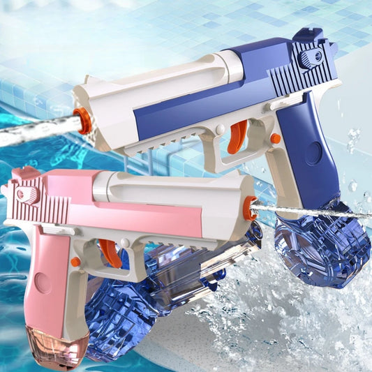 Desert Eagle Water Blaster - Continuous Fire Children's Water Gun Toy for Beach Games and Water Play
