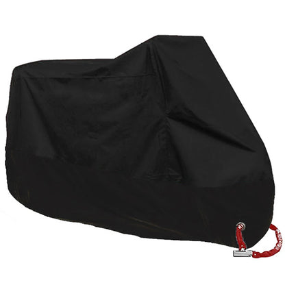 All-Season Waterproof Motorcycle Cover - UV Protection, Dustproof, Indoor/Outdoor for Motorbikes & Scooters