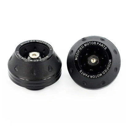 Motorcycle Front Fork Crash Protectors - 2/4Pcs Universal Alloy Wheel Protection Slider Cups for Motocross