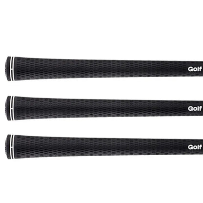 Classic Cross Pattern Golf Rubber Grip - Single Piece