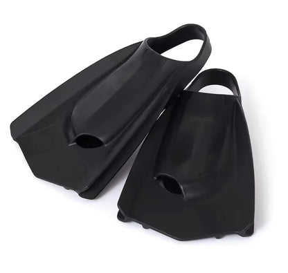 Professional Silicone Short Fins for Swimming & Diving - Training Flippers for Snorkeling & Free Diving