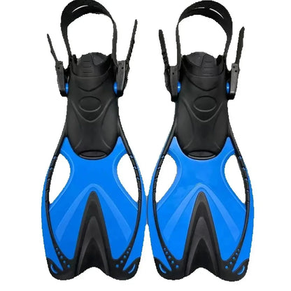 Kids Silicone Swimming Fins - Training Flippers for Pool & Snorkeling (Ages 6-14)