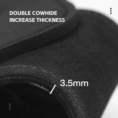 Premium Cowhide Gym Grips - Anti-Slip Palm Protection - Weightlifting, Fitness, Pull-Up, CrossFit Workout Equipment