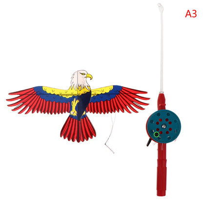 Mini Plastic Kite | 40cm | Hand Brake | Outdoor Fun | Sports Toys | Kites for Kids | Gifts