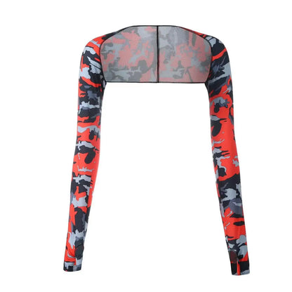 Ice Silk Cooling Arm Sleeves - Ultra-Thin UV Protection Long Gloves for Outdoor Golf & Sports | Breathable Sun Protection Hand Cover