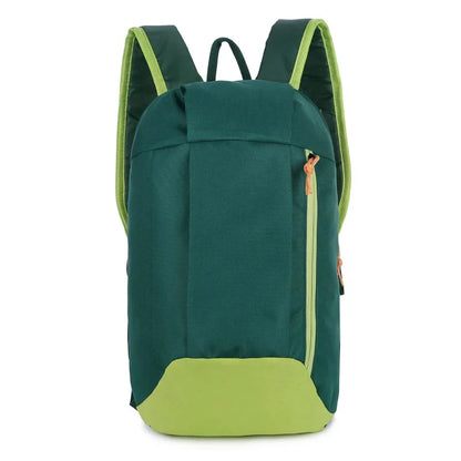 Pink Waterproof Nylon Sport Backpack - Small Gym Duffel Bag for Women Men Kids - Outdoor Fitness Travel Luggage