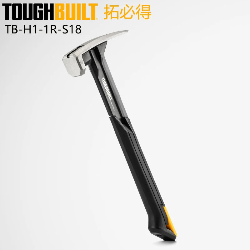 Professional Steel Rip Hammer with Magnetic Nail Starter - Smooth Face Multi-Function Hand Tool (16 oz / 18 oz)