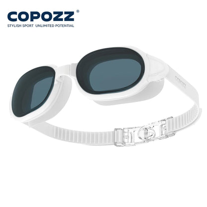 Prescription Swimming Goggles with Anti-Fog UV Protection - Myopia Diopter Swim Eyewear