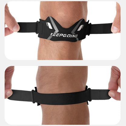 Patella Knee Strap Band - Knee Pain Support & Stabilizer Brace with Ergonomic Tendon Pad