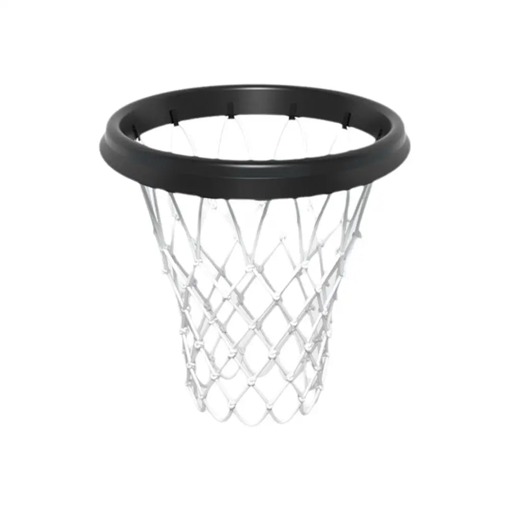 Portable Basketball Net - 45cm/17.72" TPU Professional Hoop Frame - Universal Rimless Basket Accessory