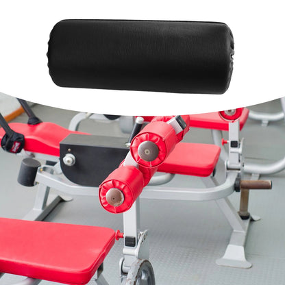 PU Leather Foam Foot Pad Roller 20cm Replacement Sponge Roller for Home Gym Fitness Exercise Machines