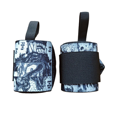 Professional Weightlifting Wrist Straps - Gym Support Equipment for Strength Training (1 Pair)