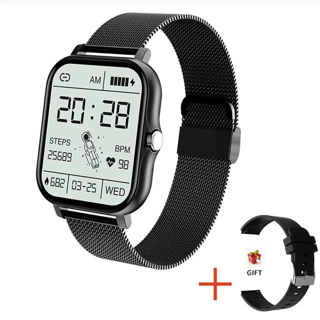 Sport Smart Watch - 1.83" Fitness Tracker with Bluetooth Call, Heart Rate Monitor, GPS & Health Tracking (Men & Women)