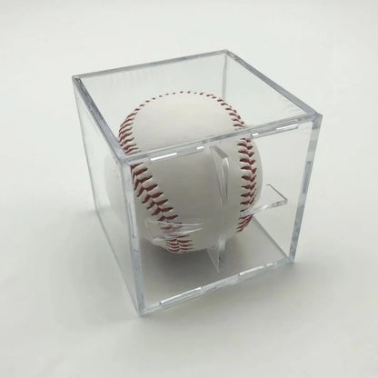 Acrylic Baseball Display & Storage Box – 80×80×80mm