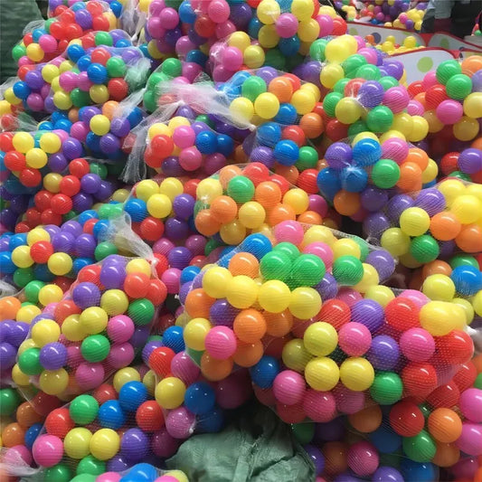100pcs Outdoor Sport Ball - Colorful, Soft, Water-Resistant - Perfect for Pool, Ocean, or Backyard Fun