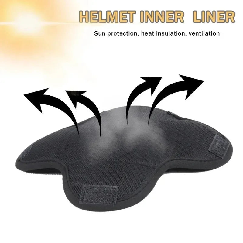 Motorcycle Helmet Liner Cap - Breathable Quick-Dry Sweat-Wicking Cushion Pad